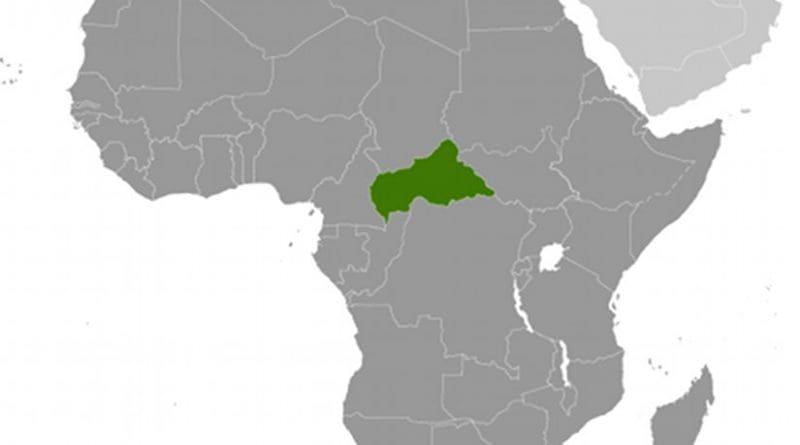 Location of Central African Republic. Source: CIA World Factbook.