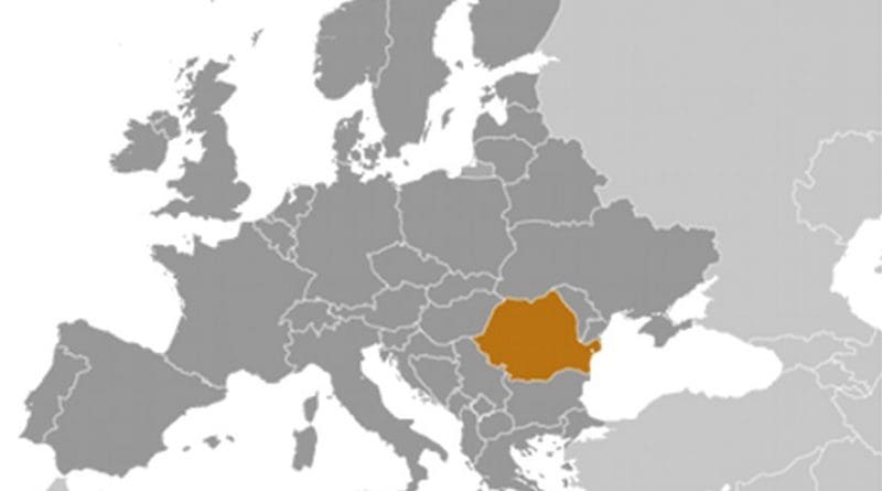 Location of Romania. Source: CIA World Factbook.