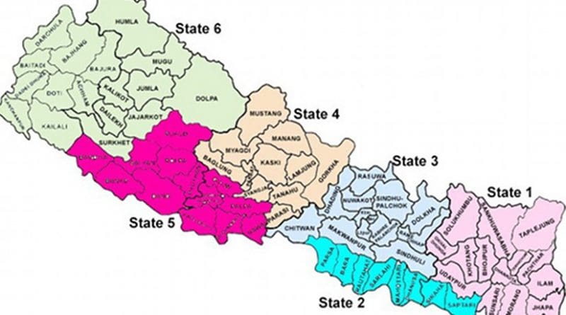 Map of Nepal. Source: IDSA