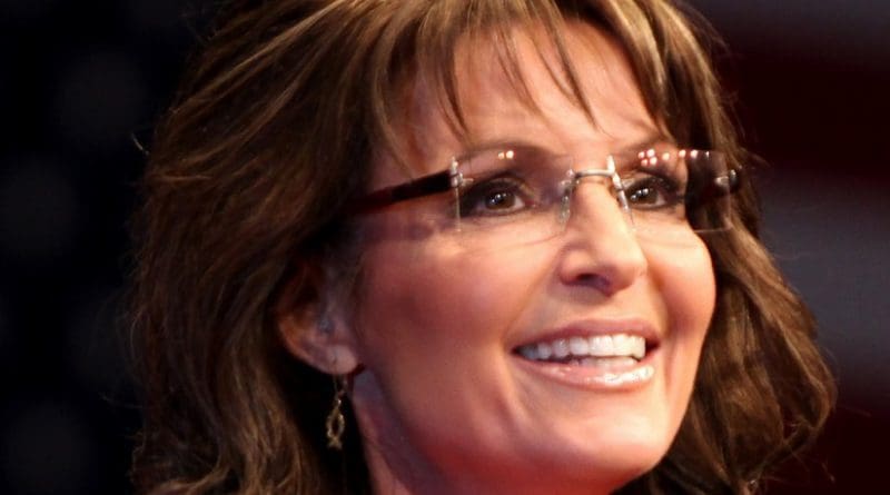 Sarah Palin. Photo by Gage Skidmore, Wikipedia Commons.