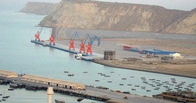 Pakistan's Gwadar Port. Photo by Paranda, Wikipedia Commons.