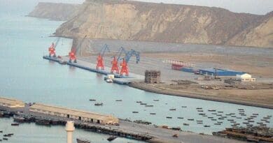 Pakistan's Gwadar Port. Photo by Paranda, Wikipedia Commons.