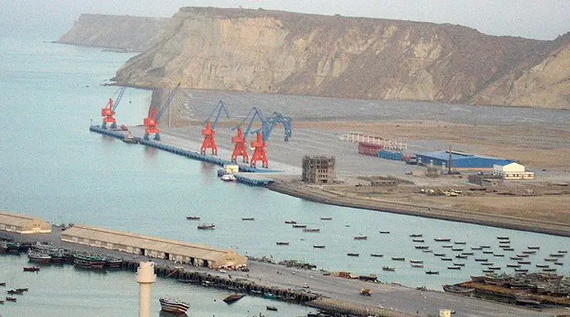 Pakistan's Gwadar Port. Photo by Paranda, Wikipedia Commons.