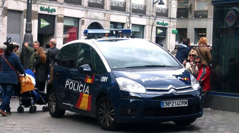 Spain's National Police. File photo by Kevin.B, Wikipedia Commons.