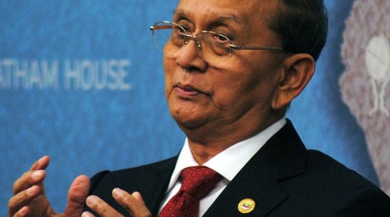 Burma's Thein Sein. Photo Credit: Chatham House, Wikipedia Commons.