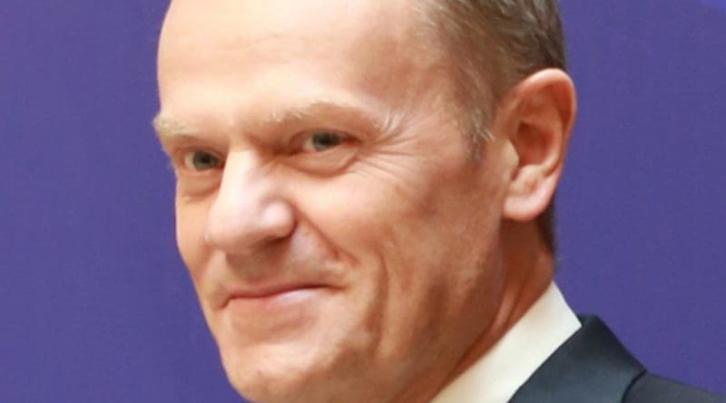 EU's Donald Tusk. Photo by European People's Party, Wikipedia Commons.