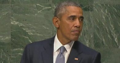 US President Barack Obama speaks at United Nations