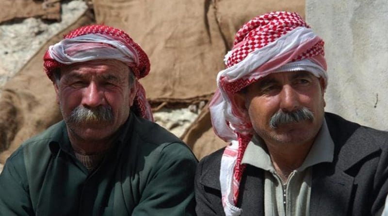 Yazidi men. File photo by Bestoun94, Wikipedia Commons.