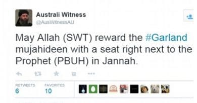 Tweet from Australi Witness.