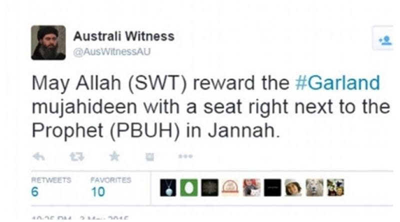 Tweet from Australi Witness.