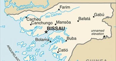 Map of Guinea-Bissau. Source: CIA World Factbook.