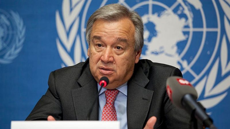 File Photo of António Guterres, Secretary-General of the United Nations. Credit: Eric Bridiers, Wikipedia Commons.