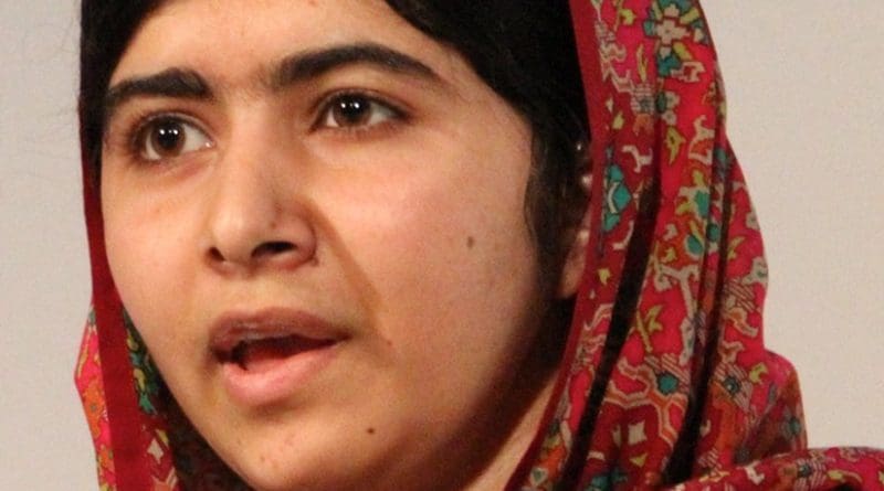 Malala Yousafzai. Photo by Russell Watkins/Department for International Development, Wikipedia Commons.