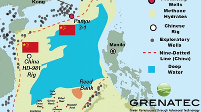 n addition to potentially large resources of oil and gas, the South China Sea’s deeper waters also are believed rich in methane hydrates. Source: US EIA, Klaudia & Sandler, 2005