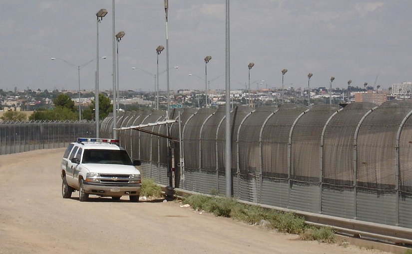 The U.S. border fence near El Paso, Texas. Photo Credit: Office of Representative Phil Gingrey, Wikipedia Commons.