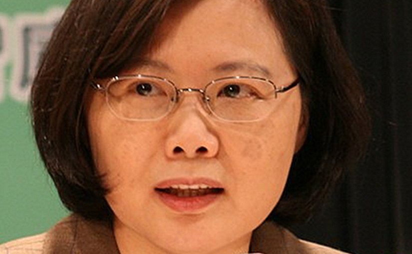 Taiwan's Tsai Ing-wen. Photo by David Reid, Wikipedia Commons.