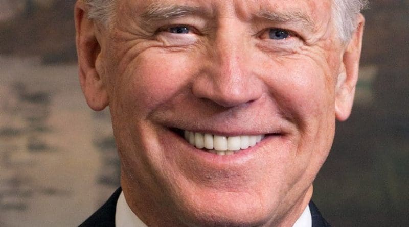 Official portrait of Vice President Joe Biden. Source: White House, Wikipedia Commons.