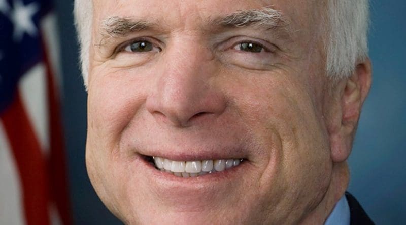 John McCain. Photo Credit: United States Congress, Wikipedia Commons.