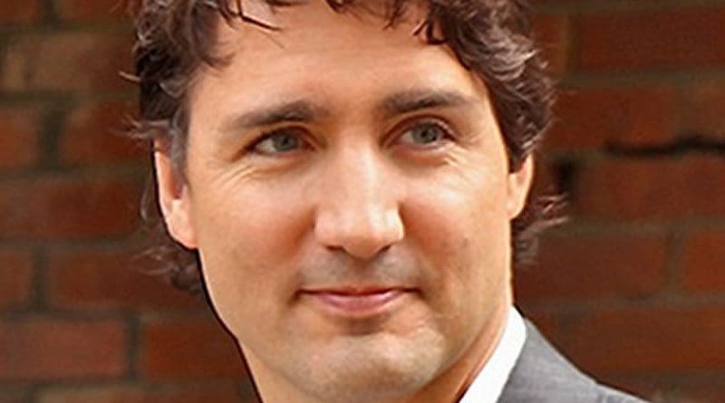 Canada's Justin Trudeau. Photo by Alex Guibord, Wikipedia Commons.