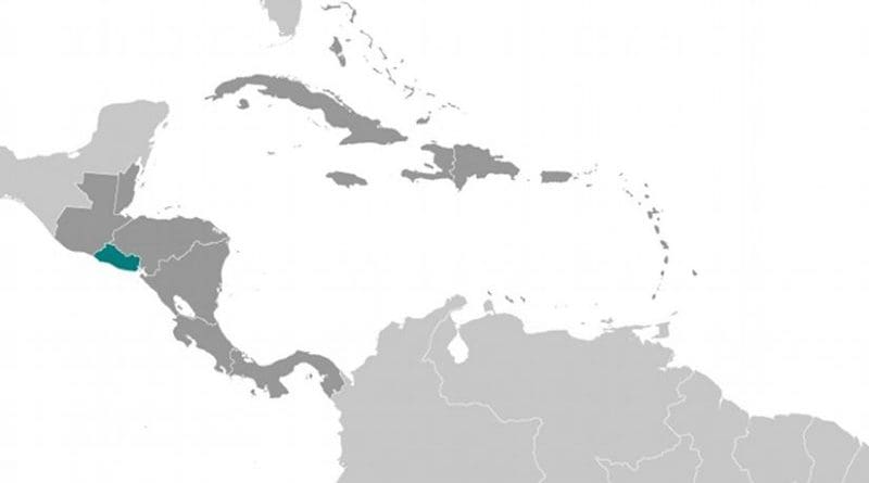 Location of El Salvador. Source: CIA World Factbook.