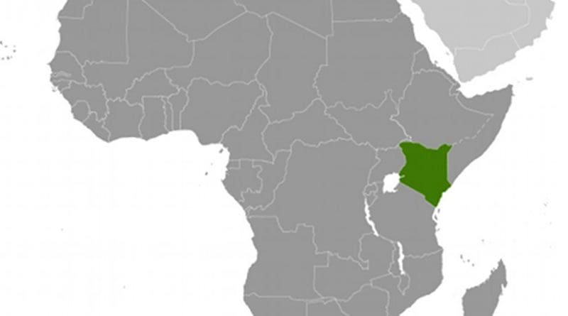 Location of Kenya. Source: CIA World Factbook.