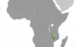 Location of Malawi. Source: CIA World Factbook.