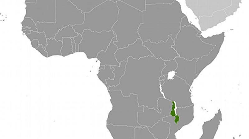 Location of Malawi. Source: CIA World Factbook.