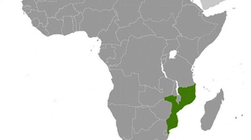 Location of Mozambique. Source: CIA World Factbook.