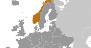 Location of Norway. Source: CIA World Factbook.