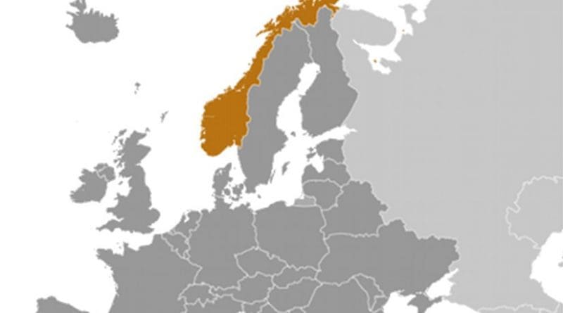 Location of Norway. Source: CIA World Factbook.