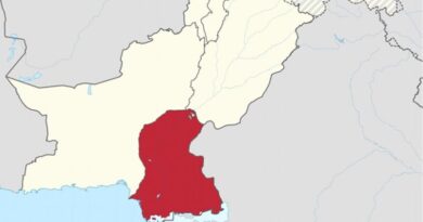 Location of Sindh in Pakistan. Source: Wikipedia Commons.