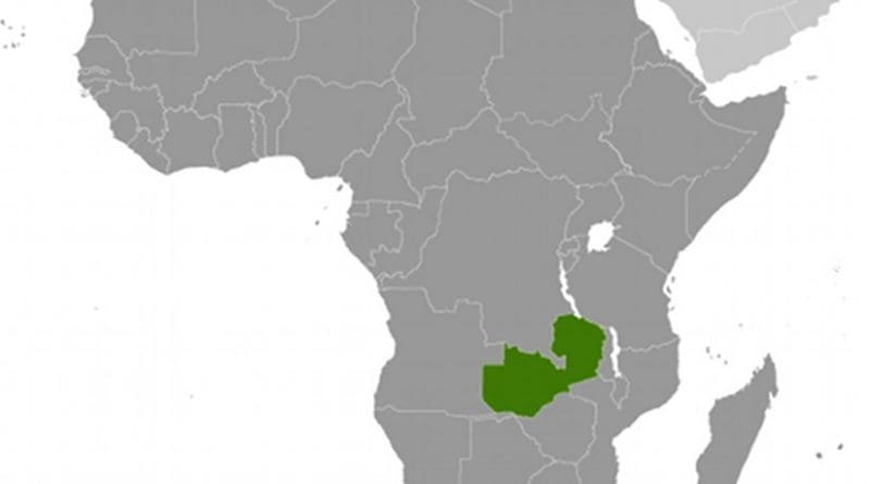 Location of Zambia. Source: CIA World Factbook.
