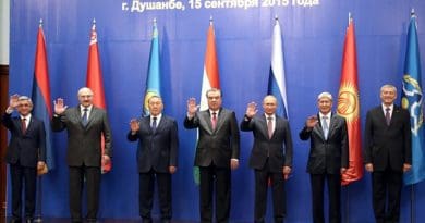 CSTO Summit, September 15, 2015.