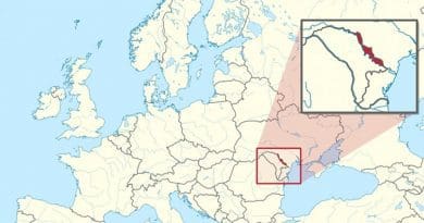 Location of Transnistria. Source: Wikipedia Commons.