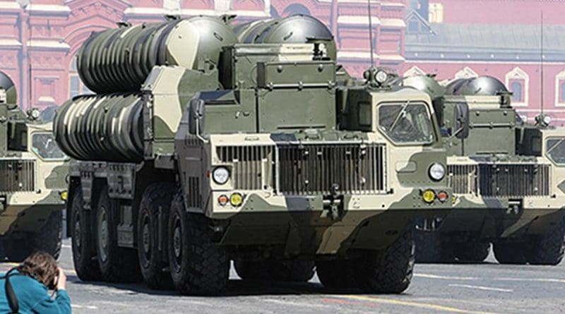 Russia's S-300 anti-aircraft missile system at the Victory Parade, Red Square. Photo Credit: Kremlin.ru, Wikipedia Commons.