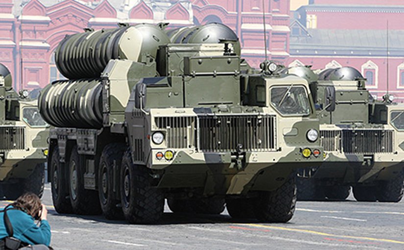 Russia's S-300 anti-aircraft missile system at the Victory Parade, Red Square. Photo Credit: Kremlin.ru, Wikipedia Commons.