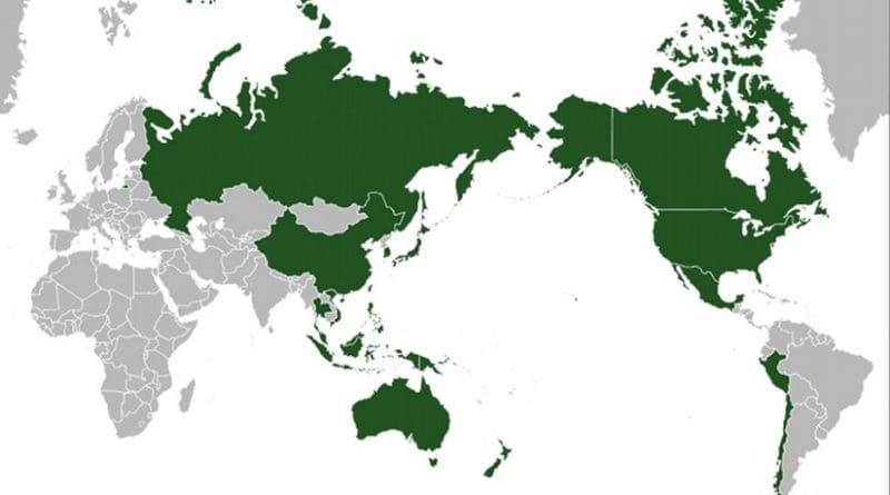 APEC member countries: Source: Wikipedia Commons.