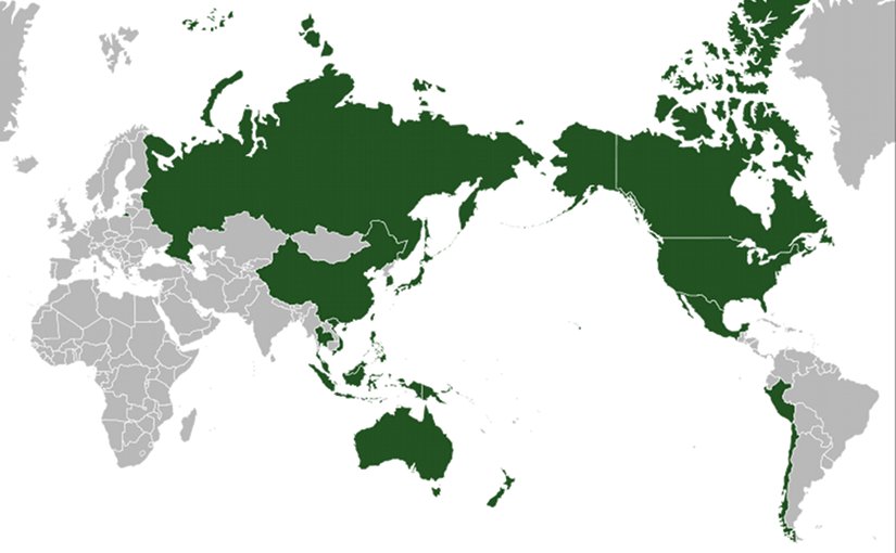 APEC member countries: Source: Wikipedia Commons.
