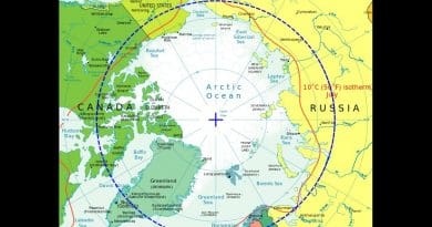 Arctic Circle. Source: CIA World Fact Book.
