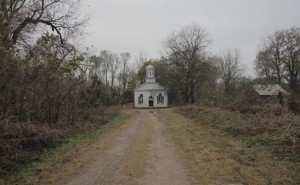 A country church in rural Mississippi.