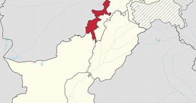 Location of the Federally Administered Tribal Areas (FATA) in Pakistan. Source: WIkipedia Commons.