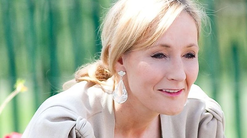 J.K. Rowling. Photo by Daniel Ogren, Wikipedia Commons.