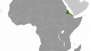Location of Eritrea. Source: CIA World Factbook.