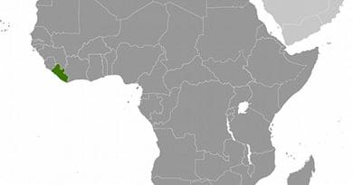 Location of Liberia. Source: CIA World Factbook.