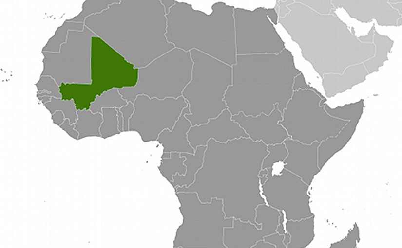 Location of Mali. Source: CIA World Factbook.