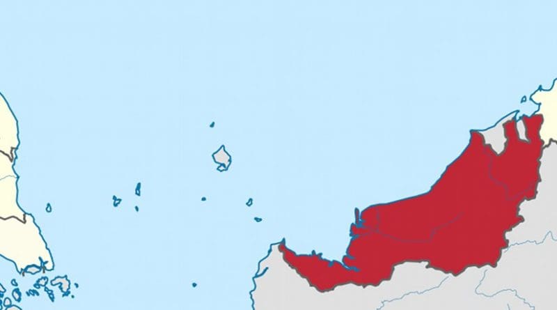 Location of Sarawak in Malaysia. Source: Wikipedia Commons.