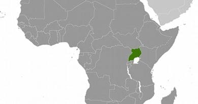 Location of Uganda. Source: CIA World Factbook.