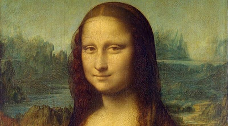 Mona Lisa by Leonardo da Vinci.
