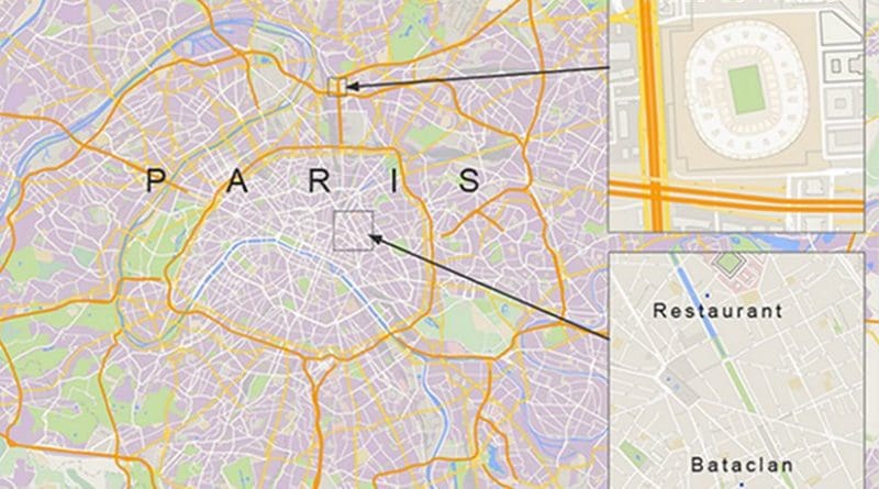 Paris November 13, 2015 terror attacks. Source: VOA