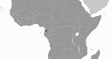 Location of Equatorial Guinea. Source: CIA World Factbook.